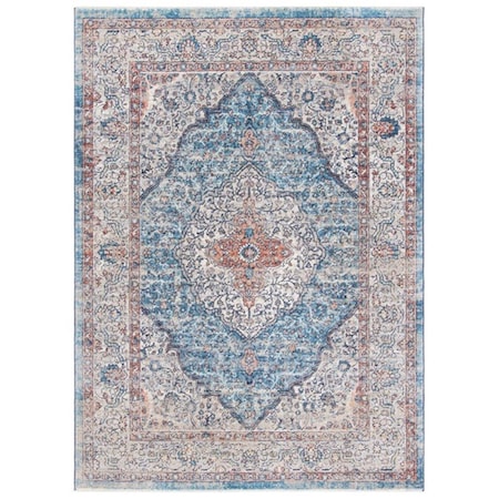 Safavieh 4 x 6 ft. Madison 400 Traditional Rectangle Rug, Beige & Blue MAD465C-4